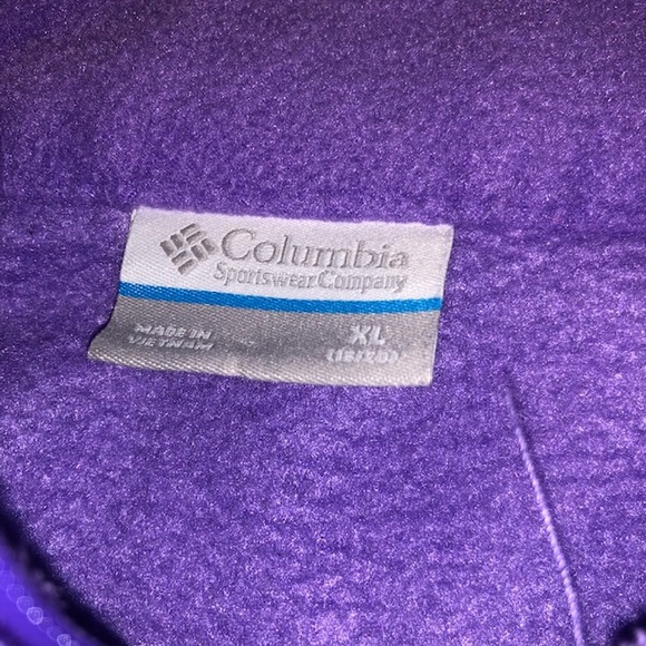 Youth Girls or ladies Columbia Fleece Coat - Picture 4 of 4